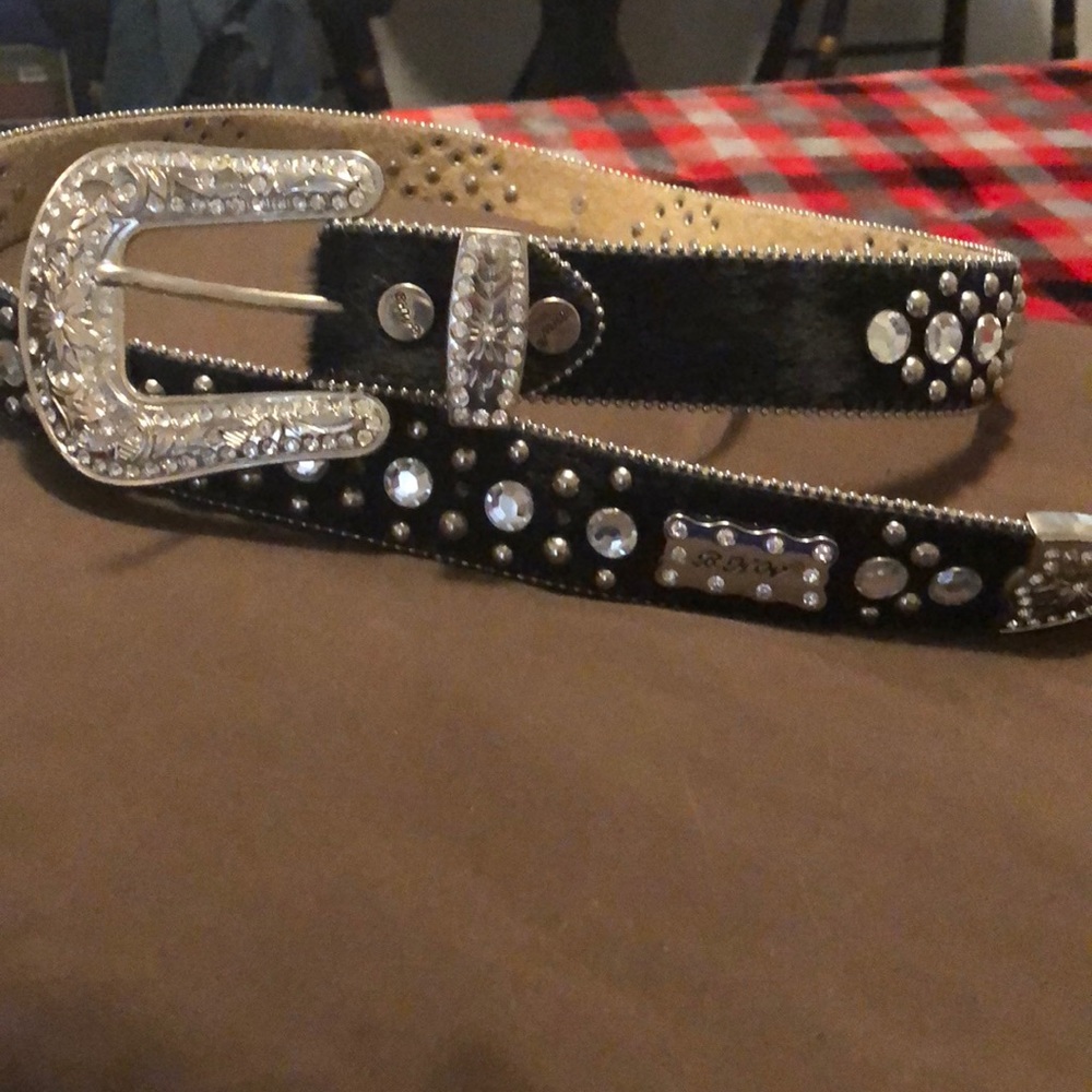 BHW cowhide black belt